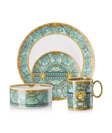 gucci gold plate|most expensive China set.